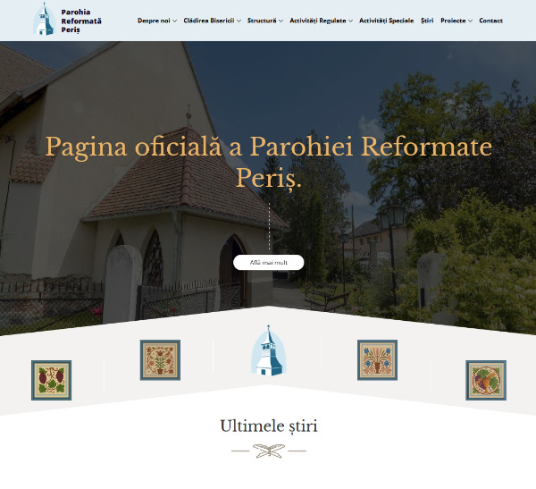 Prima versiune a site-ului a fost finalizată